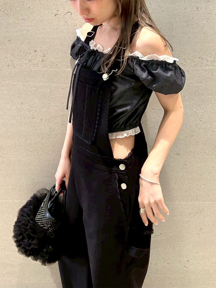 FURFUR「【WEB限定カラー】パフスリーブギャザーブラウス」|シャツ・ブラウス|
