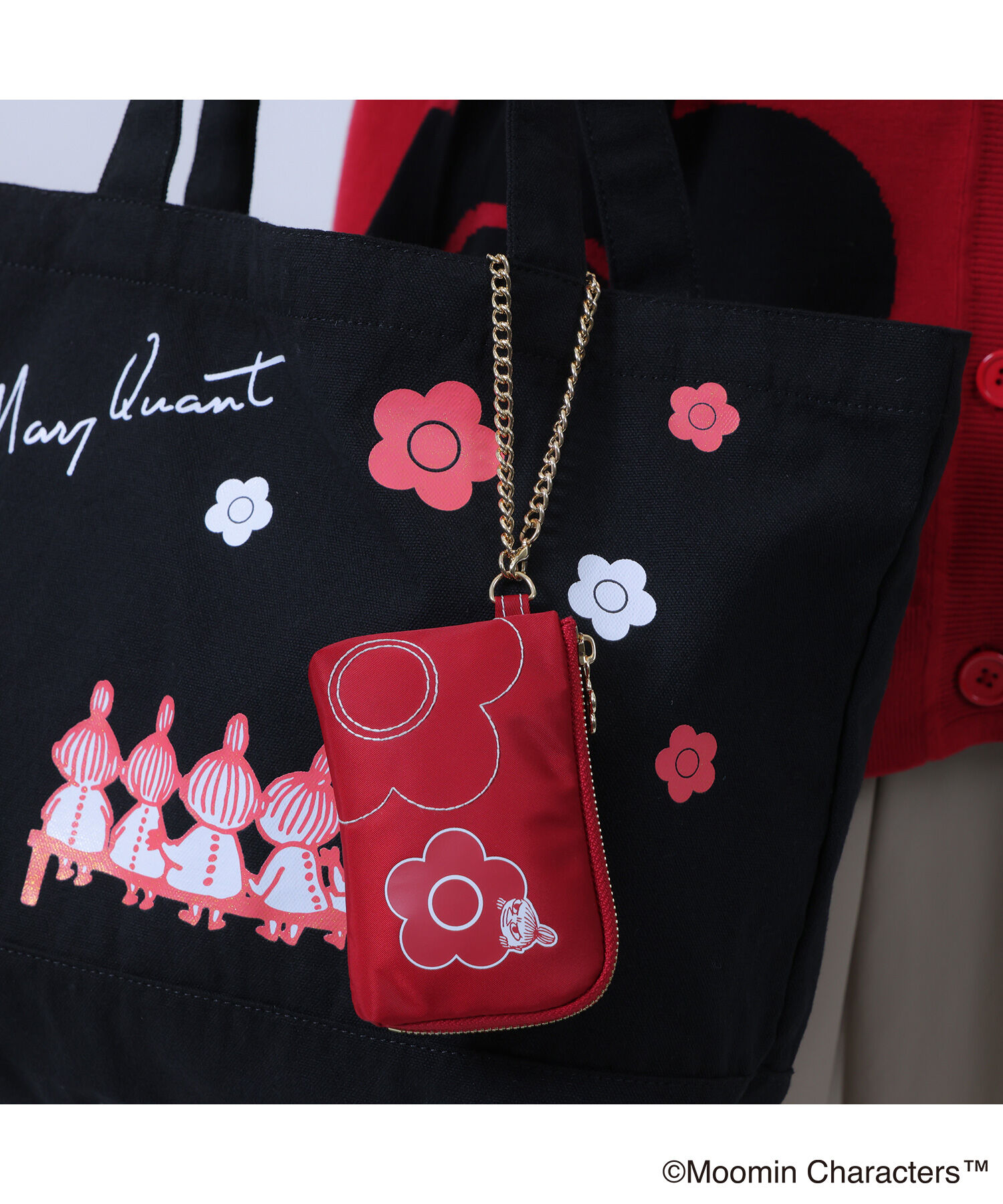 MARY QUANT「MOOMIN&times;MQナイロン ミニマルチポーチ」|ポーチ|