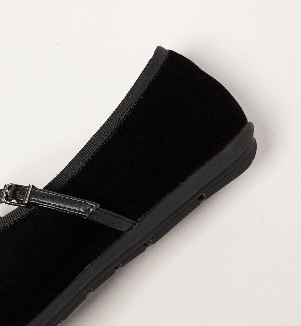 SY UNITED ARROWS「＜SY＞フラワービジューチャイナベルト フラット20&uarr;」|バレエシューズ|