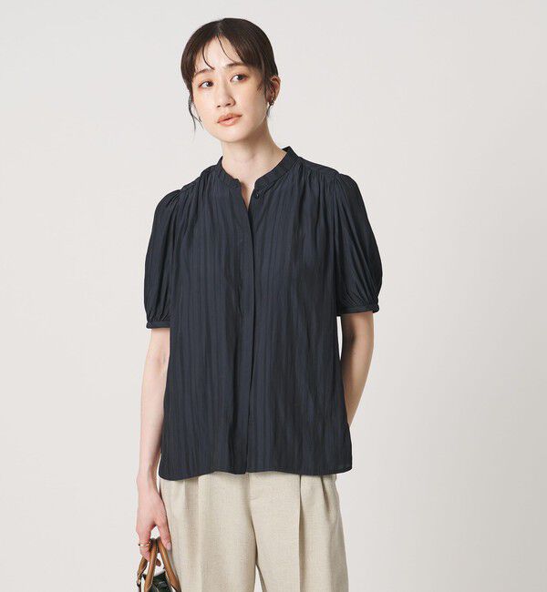 UNITED ARROWS「Spiree ショートスリーブ ブラウス」|シャツ・ブラウス|