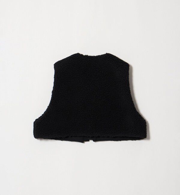 UNITED ARROWS「＜SACRA＞ボア ショート ベスト」|ベスト・ジレ|