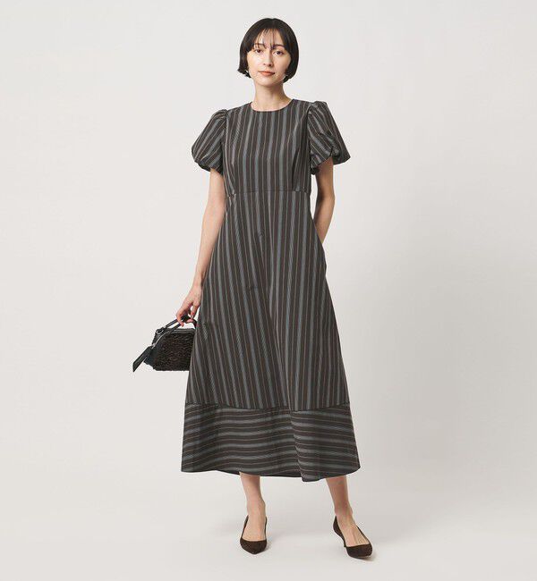 UNITED ARROWS「ファブリカ パフ ショートスリーブ ワンピース」|ワンピース|
