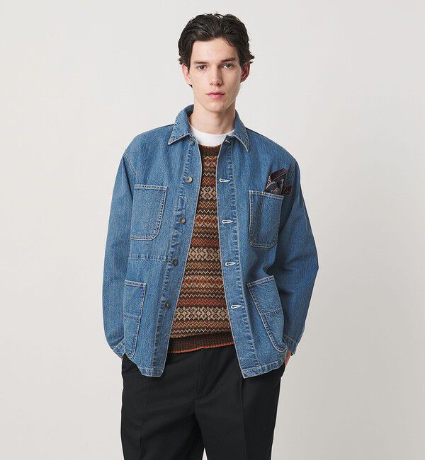 UNITED ARROWS「シオタ ハードウォッシュ スビンデニム カバーオール「 SLOW &　」」|その他|