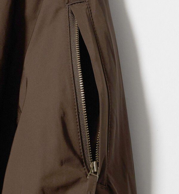 UNITED ARROWS「タフタ ジップ フレアスカート ‐ウォッシャブル‐」|フレア|