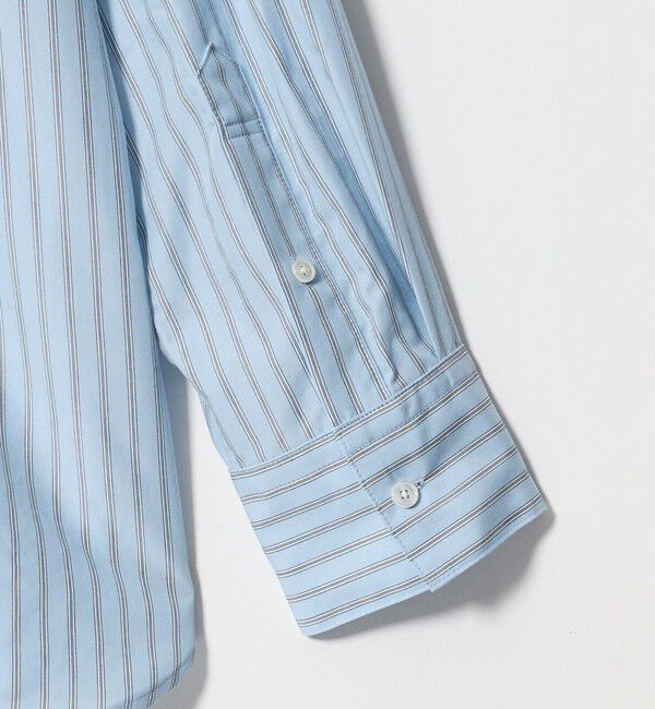 UNITED ARROWS「アシンメトリー フリル レギュラーシャツ」|シャツ・ブラウス|