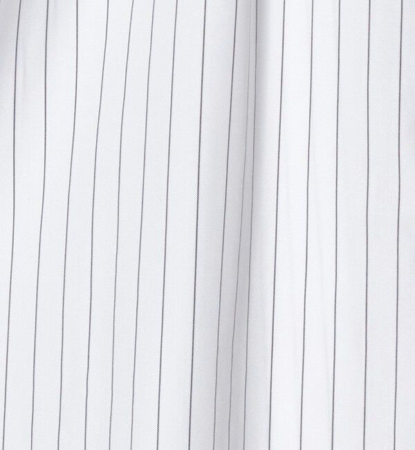 UNITED ARROWS「エンブロイダリー スタンドフリル シャツ」|シャツ・ブラウス|
