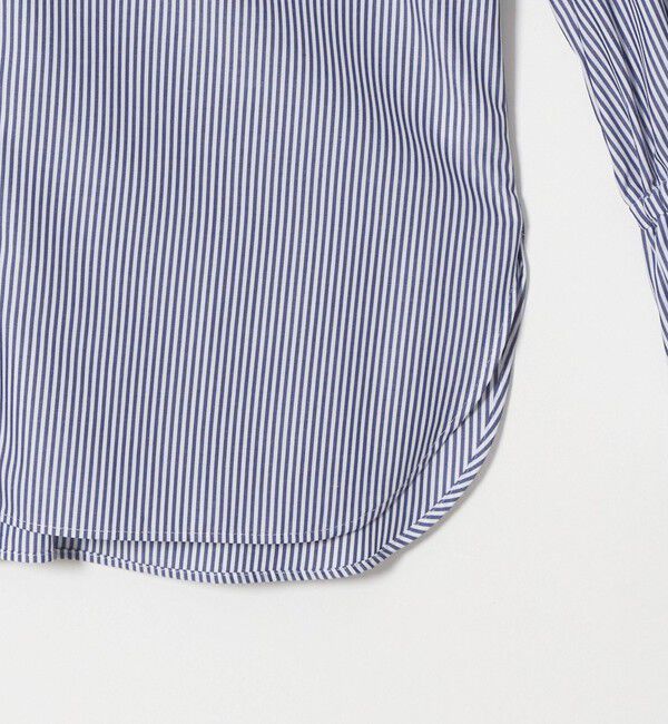 UNITED ARROWS「エンブロイダリー スタンドフリル シャツ」|シャツ・ブラウス|
