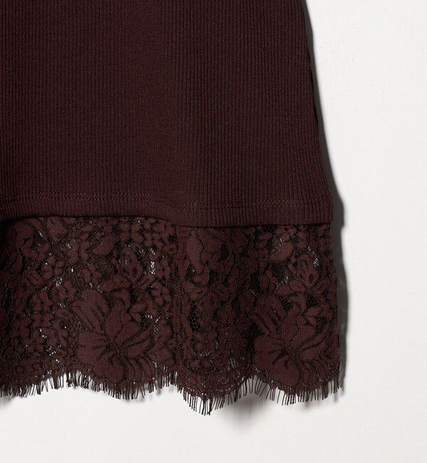 UNITED ARROWS green label relaxing「スソ レース タンクトップ」|タンクトップ|