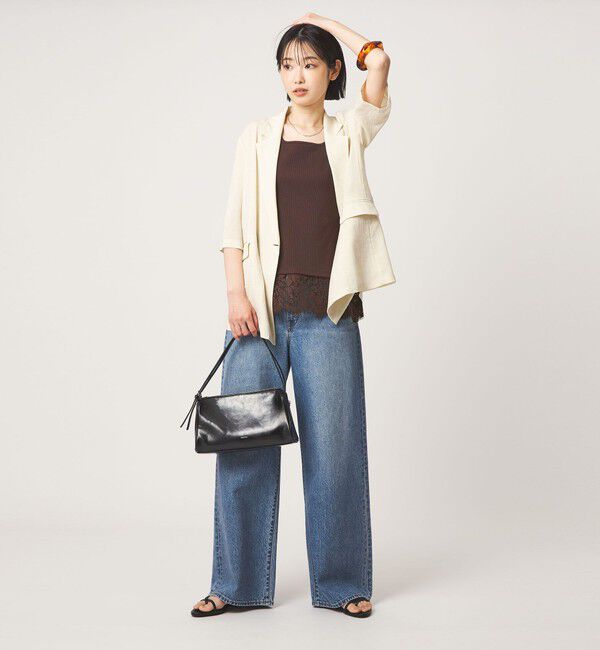 UNITED ARROWS green label relaxing「スソ レース タンクトップ」|タンクトップ|