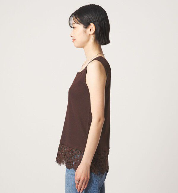 UNITED ARROWS green label relaxing「スソ レース タンクトップ」|タンクトップ|