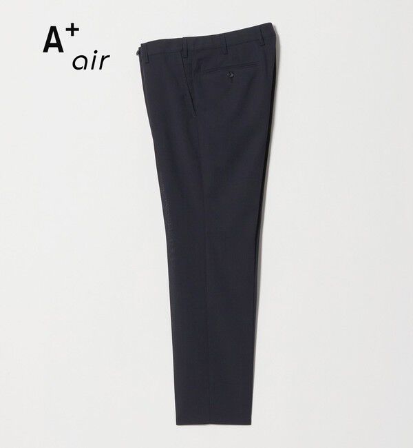 UNITED ARROWS green label relaxing「A+ air TW サイロ ソリッド アジャスター スラックス -接触冷感・通気性-」|スラックス|