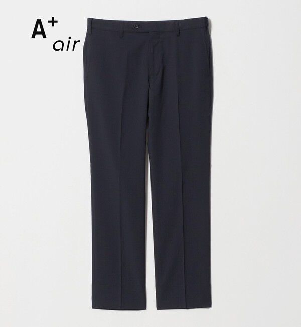 UNITED ARROWS green label relaxing「A+ air TW サイロ ソリッド アジャスター スラックス -接触冷感・通気性-」|スラックス|
