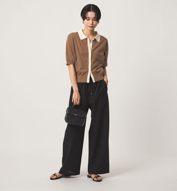 UNITED ARROWS green label relaxing「ハイショク ポロニット」|ニット・セーター|