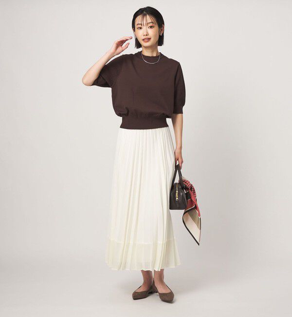 UNITED ARROWS green label relaxing「［size SHORTあり］キリカエ プリーツ スカート」|スカート|