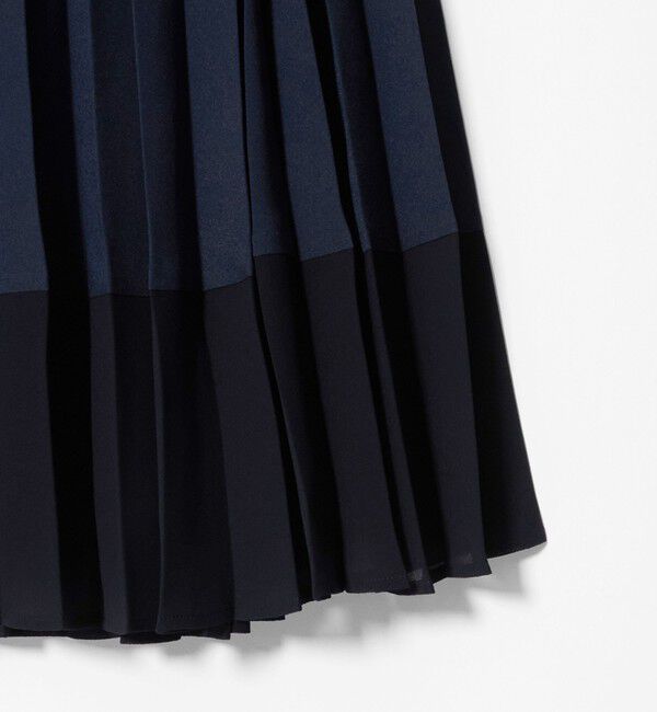 UNITED ARROWS green label relaxing「［size SHORTあり］キリカエ プリーツ スカート」|スカート|