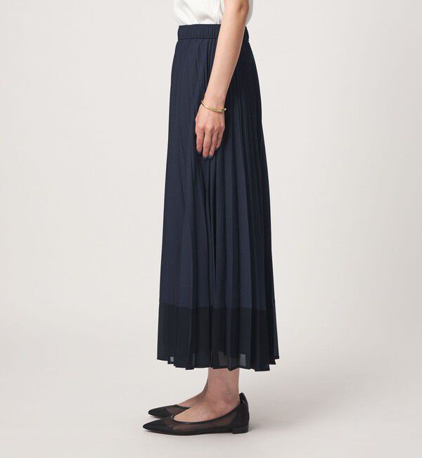 UNITED ARROWS green label relaxing「［size SHORTあり］キリカエ プリーツ スカート」|スカート|