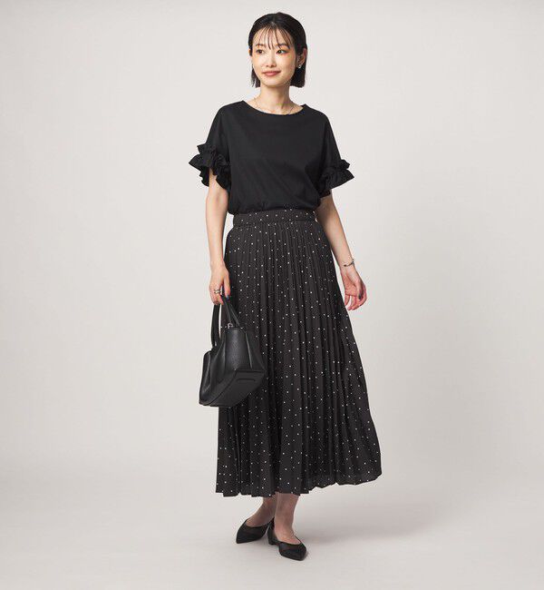 UNITED ARROWS green label relaxing「［size SHORTあり］キリカエ プリーツ スカート」|スカート|