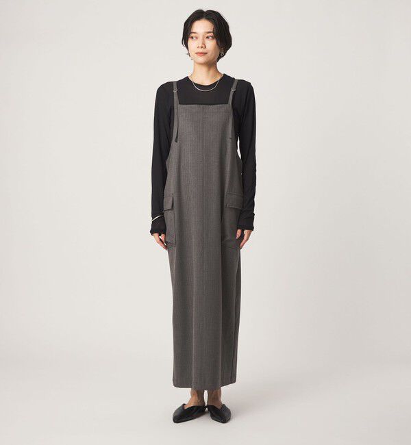 UNITED ARROWS green label relaxing「【別注】＜UNIVERSAL OVERALL＞エプロン ジャンパースカート」|ジャンパースカート|
