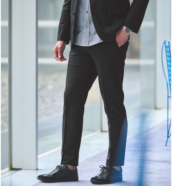 UNITED ARROWS green label relaxing「【WEB限定】JUST fit ドライポリエステル ナロー セットアップ -吸水速乾-」|テーラードジャケット|