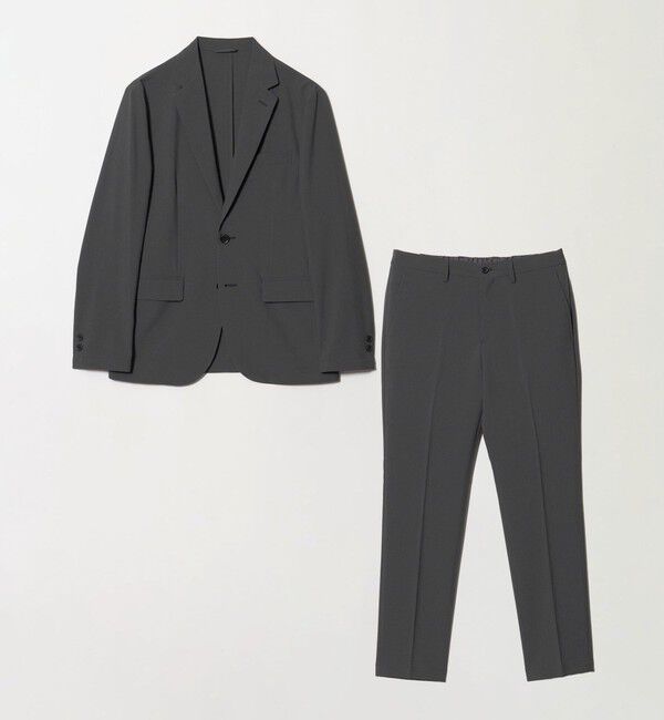 UNITED ARROWS green label relaxing「【WEB限定】JUST fit ドライポリエステル ナロー セットアップ -吸水速乾-」|テーラードジャケット|