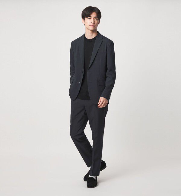 UNITED ARROWS green label relaxing「【WEB限定】JUST fit ドライポリエステル ナロー セットアップ -吸水速乾-」|テーラードジャケット|