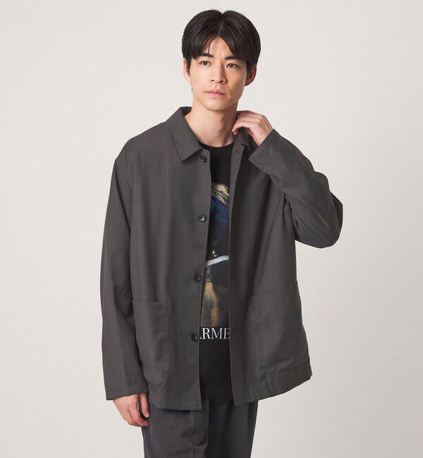 UNITED ARROWS green label relaxing「ウォッシャブル サージ カバーオール ジャケット -2WAYストレッチ-」|その他|
