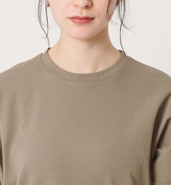 BEAUTY&YOUTH UNITED ARROWS「【WEB限定 Wardrobe DAILY MINIMAL】パフスリーブ カットワンピース UVカット 接触冷感」|ワンピース|