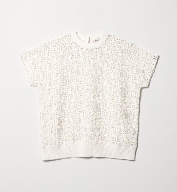 STEVEN ALAN「＜Steven Alan＞ハンド ニット ショートスリーブ プルオーバー」|ニット・セーター|