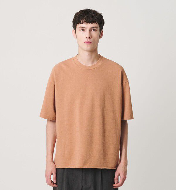 BEAUTY&YOUTH UNITED ARROWS「ネップ コットン カットオフ クロップド Tシャツ」|Tシャツ・カットソー|
