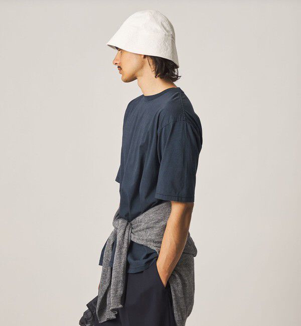 STEVEN ALAN「＜Steven Alan＞ サイロ ボーダー クルーネック Tシャツ」|Tシャツ・カットソー|