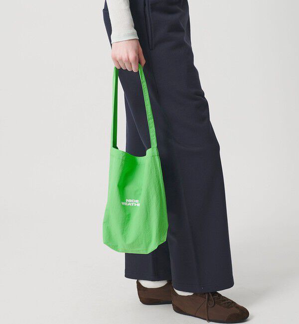 NICE WEATHER「＜NICE WEATHER＞ナイロン ロゴ ミニワンショルダーバッグ 2」|その他|LIME