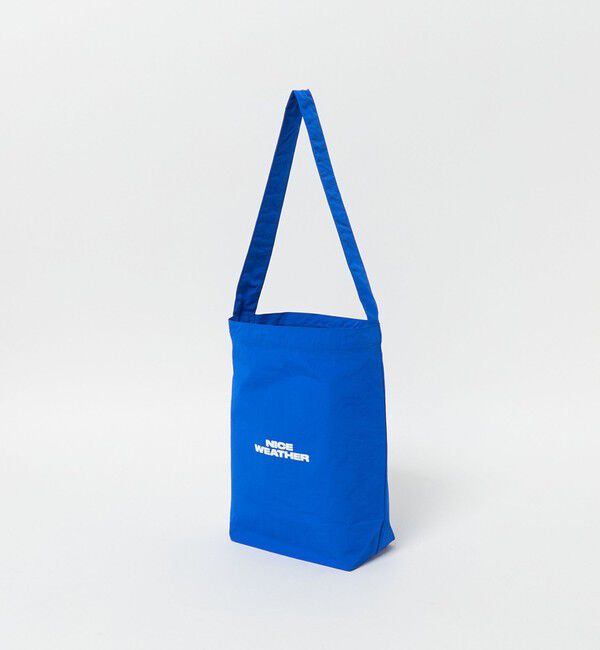 NICE WEATHER「＜NICE WEATHER＞ナイロン ロゴ ミニワンショルダーバッグ 2」|その他|