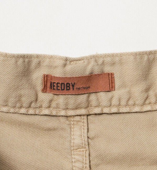 BEAUTY&YOUTH UNITED ARROWS「【別注】＜NEEDBY heritage＞ワイドフレア デニムパンツ/ベージュ」|デニム|
