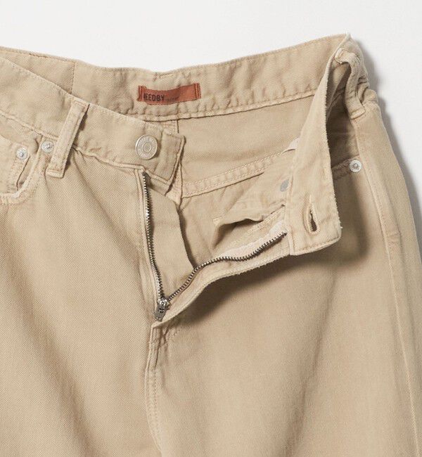 BEAUTY&YOUTH UNITED ARROWS「【別注】＜NEEDBY heritage＞ワイドフレア デニムパンツ/ベージュ」|デニム|