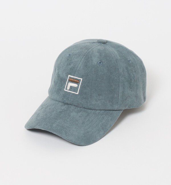 BEAUTY&YOUTH UNITED ARROWS「【別注】＜FILA＞スエードライク ロゴ キャップ」|キャップ・キャスケット|LT.BLUE