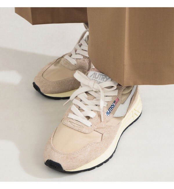 Demi-Luxe BEAMS 「AUTRY / REELWIND LOW スニーカ―」|スニーカー|WHITE/WHITE_PEPPER