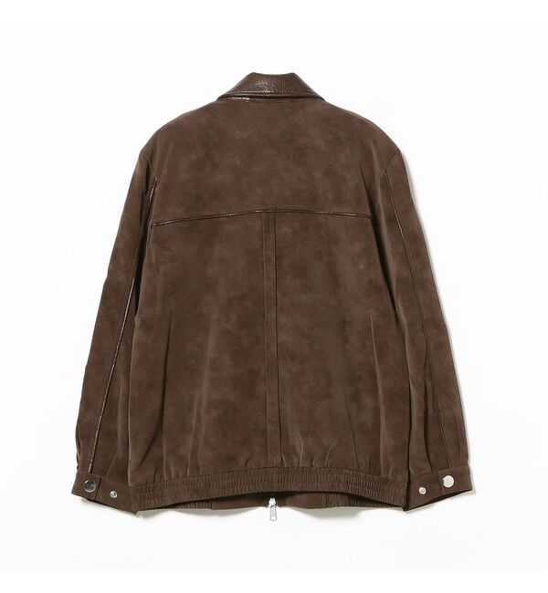 Demi-Luxe BEAMS 「BAUM UND PFERDGARTEN / BELINE フェイクスエード ブルゾン」|ブルゾン・スタジャン|