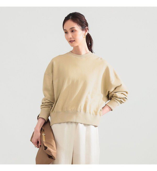 Demi-Luxe BEAMS 「【別注】SLOANE / 裏毛 ショート丈 ロングスリーブ スウェット」|パーカー|