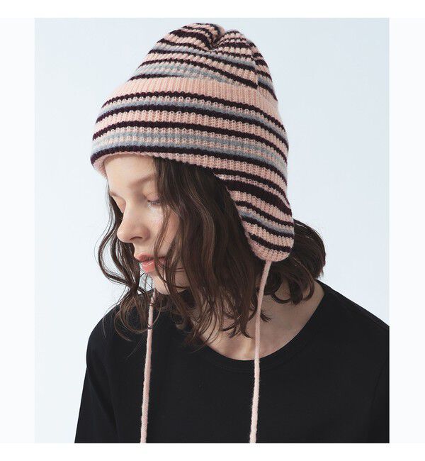 Ray BEAMS 「【別注】RACAL / イヤー ニット キャップ」|ニット帽|