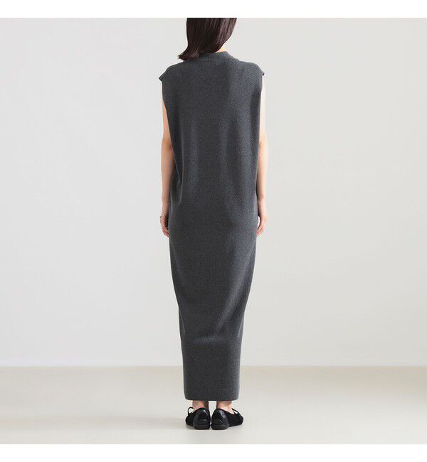 Demi-Luxe BEAMS 「AK+1 / 総針 Iライン ワンピース」|ワンピース|