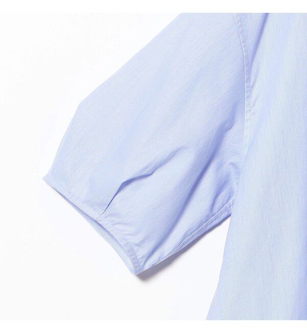 Demi-Luxe BEAMS 「フェミニン ハーフスリーブ ボリューム シャツ」|シャツ・ブラウス|