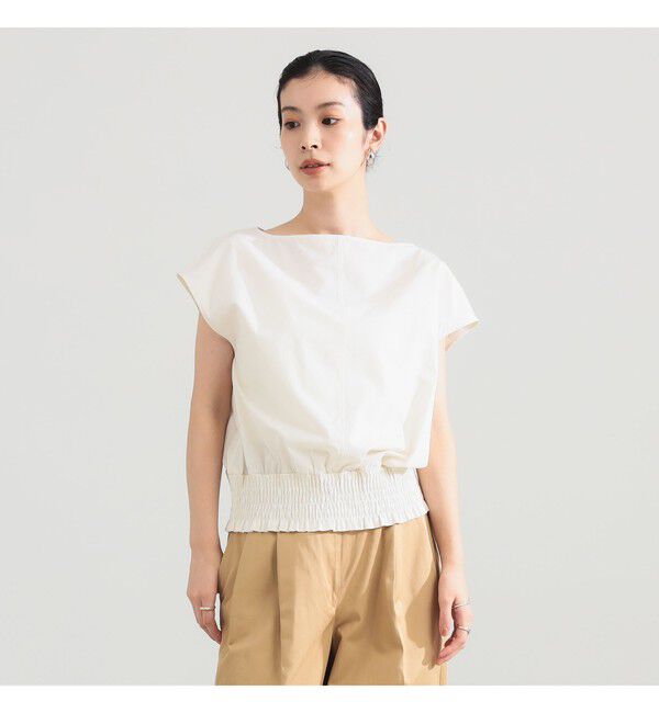 Demi-Luxe BEAMS 「フレンチ シャーリング ブラウス」|シャツ・ブラウス|