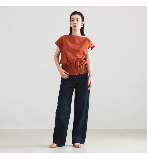 Demi-Luxe BEAMS 「フレンチ シャーリング ブラウス」|シャツ・ブラウス|