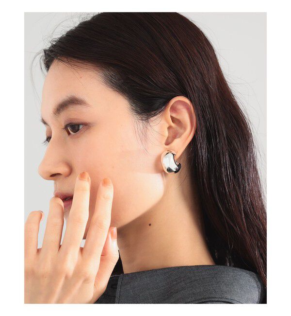 Demi-Luxe BEAMS 「ボリューム カール イヤリング」|その他|SILVER