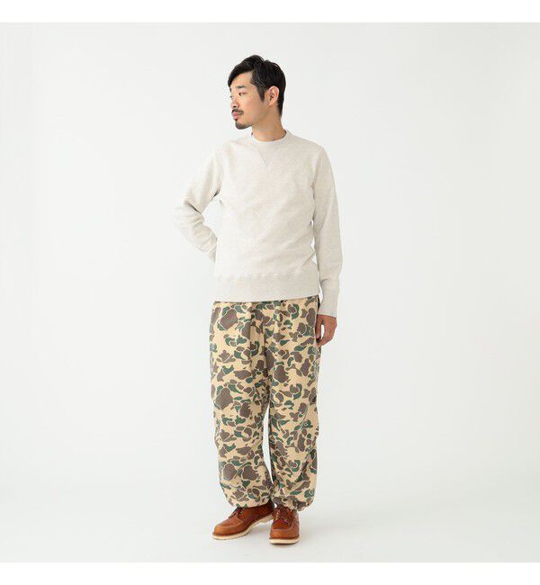 BEAMS PLUS「BEAMS PLUS｜【別注】LOOPWHEELER / Athletic Sweat Crew Neck｜ トレーナー｜ ミドルウェイト 裏毛｜」|スウェット・ジャージ|