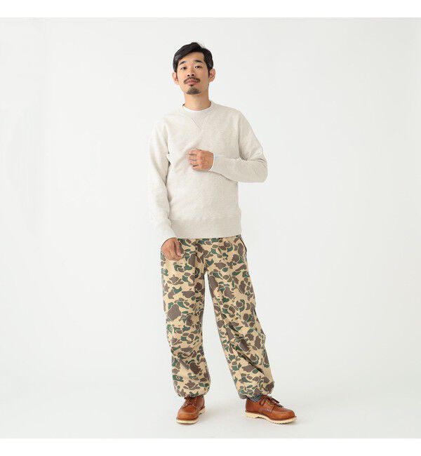 BEAMS PLUS「BEAMS PLUS｜【別注】LOOPWHEELER / Athletic Sweat Crew Neck｜ トレーナー｜ ミドルウェイト 裏毛｜」|スウェット・ジャージ|