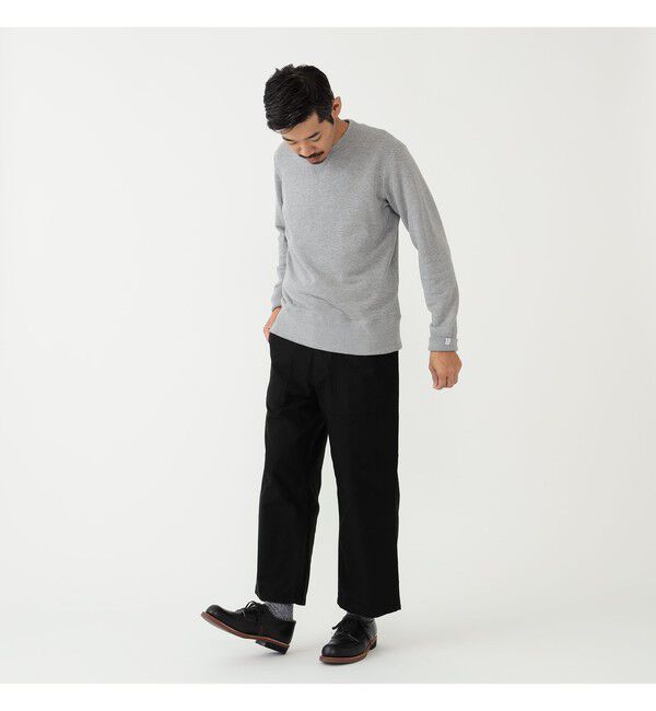BEAMS PLUS「BEAMS PLUS｜【別注】LOOPWHEELER / Athletic Sweat Crew Neck｜ トレーナー｜ ミドルウェイト 裏毛｜」|スウェット・ジャージ|