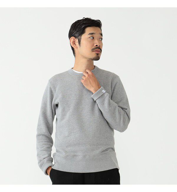 BEAMS PLUS「BEAMS PLUS｜【別注】LOOPWHEELER / Athletic Sweat Crew Neck｜ トレーナー｜ ミドルウェイト 裏毛｜」|スウェット・ジャージ|