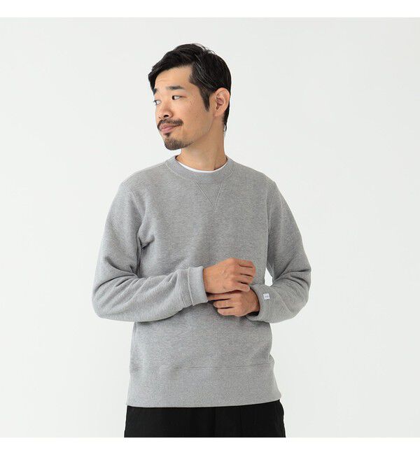 BEAMS PLUS「BEAMS PLUS｜【別注】LOOPWHEELER / Athletic Sweat Crew Neck｜ トレーナー｜ ミドルウェイト 裏毛｜」|スウェット・ジャージ|