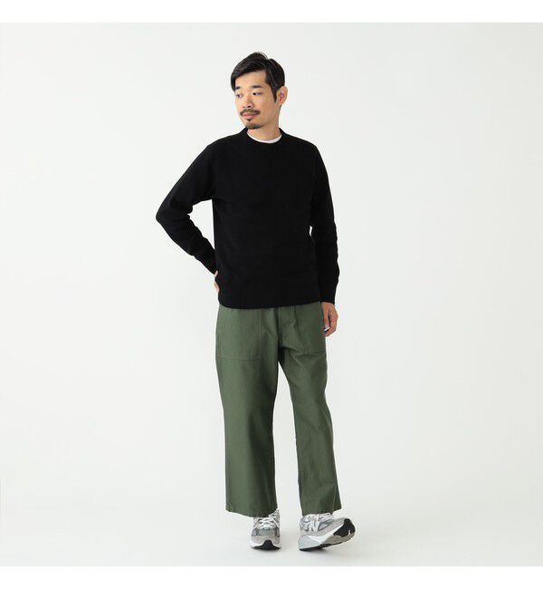 BEAMS PLUS「BEAMS PLUS｜【別注】LOOPWHEELER / Athletic Sweat Crew Neck｜ トレーナー｜ ミドルウェイト 裏毛｜」|スウェット・ジャージ|